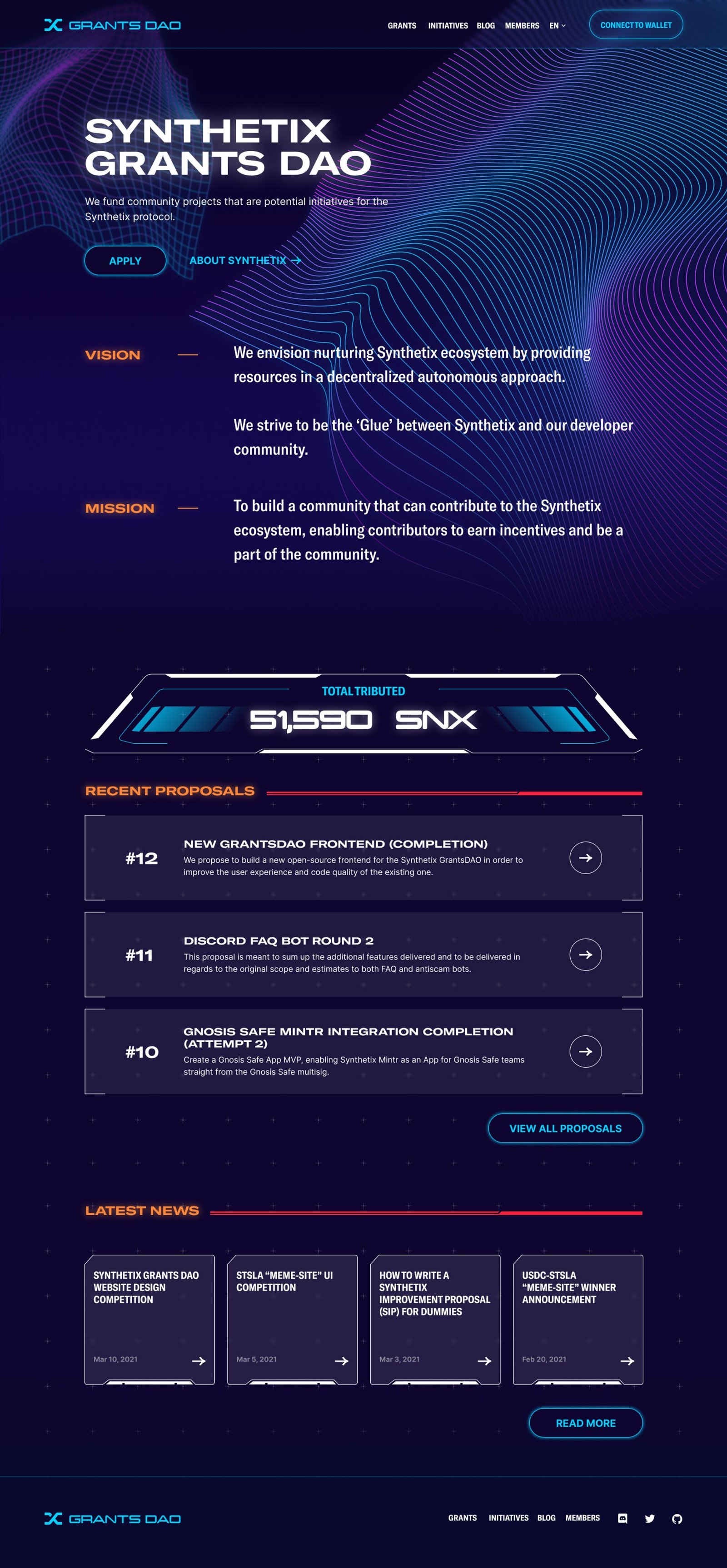 Synthetix Grants DAO