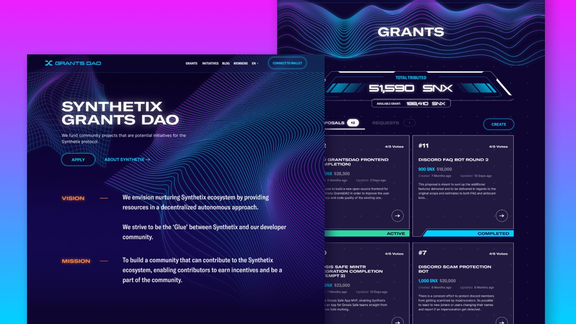 Synthetix Grants DAO